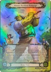 Rhinar, Reckless Rampage - HER159 - Flesh and Blood: Promo Cards - Flesh and Blood TCG card