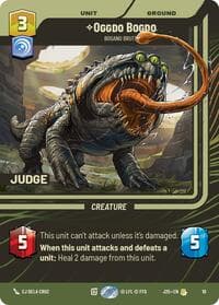 Oggdo Bogdo - Bogano Brute - Judge Promos - Star Wars: Unlimited card