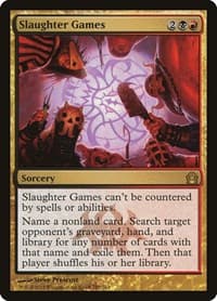 Slaughter Games - Return to Ravnica - Magic: The Gathering card
