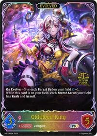 Oldblood King (Evolved) (Official Judge) - Shadowverse: Evolve Promo Cards - Shadowverse: Evolve card