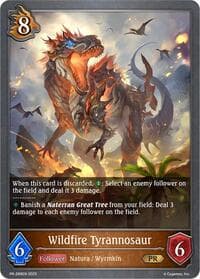 Wildfire Tyrannosaur - PR-289 - Shadowverse: Evolve Promo Cards - Shadowverse: Evolve card