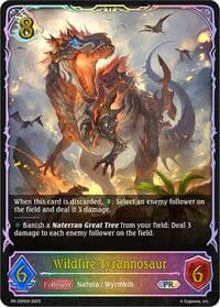 Wildfire Tyrannosaur - PR-295 - Shadowverse: Evolve Promo Cards - Shadowverse: Evolve card