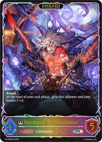 Reinhardt, the Deathless (Evolved) - PR-293EN - Shadowverse: Evolve Promo Cards - Shadowverse: Evolve card