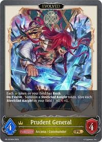 Prudent General (Evolved) - PR-303EN - Shadowverse: Evolve Promo Cards - Shadowverse: Evolve card