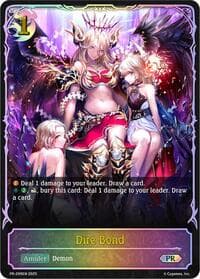 Dire Bond - PR-296 - Shadowverse: Evolve Promo Cards - Shadowverse: Evolve card