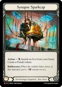Synapse Sparkcap - Compendium of Rathe - Flesh and Blood TCG card