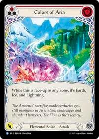 Colors of Aria - Compendium of Rathe - Flesh and Blood TCG card