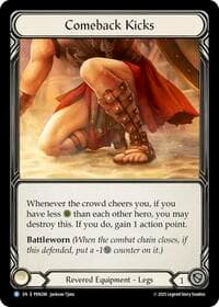 Comeback Kicks - Compendium of Rathe - Flesh and Blood TCG card