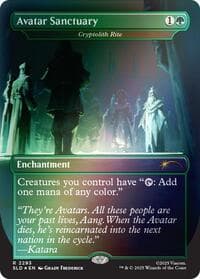 Avatar Sanctuary - Cryptolith Rite (Rainbow Foil) - Secret Lair Drop Series - Magic: The Gathering card