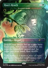 Huu's Reach - Kodama's Reach (Rainbow Foil) - Secret Lair Drop Series - Magic: The Gathering card