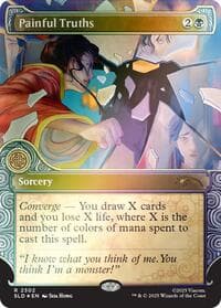 Painful Truths (Rainbow Foil) - Secret Lair Drop Series - Magic: The Gathering card