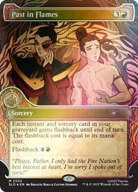 Past in Flames (Rainbow Foil) - Secret Lair Drop Series - Magic: The Gathering card