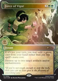 Force of Vigor (Rainbow Foil) - Secret Lair Drop Series - Magic: The Gathering card
