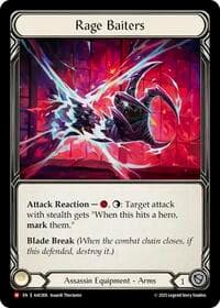 Rage Baiters - Armory Deck: Arakni - Flesh and Blood TCG card