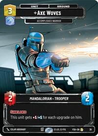 Axe Woves - Accomplished Warrior (39) - Sector and Regional Promos: Season 1 - Star Wars: Unlimited card