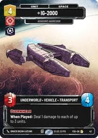 IG-2000 - Assassin's Aggressor (43) - Sector and Regional Promos: Season 1 - Star Wars: Unlimited card