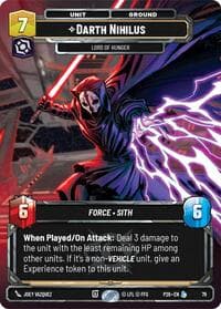 Darth Nihilus - Lord of Hunger (79) - Sector and Regional Promos: Season 1 - Star Wars: Unlimited card