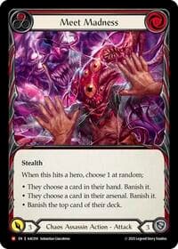 Meet Madness - Armory Deck: Arakni - Flesh and Blood TCG card