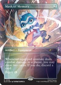 Mask of Memory (Rainbow Foil) - Secret Lair Drop Series - Magic: The Gathering card