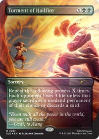 Torment of Hailfire (2287) (Rainbow Foil) - Secret Lair Drop Series - Magic: The Gathering card