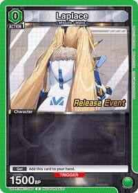 Laplace (090) - UE14BT: GODDESS OF VICTORY: NIKKE Release Event Cards - Union Arena card