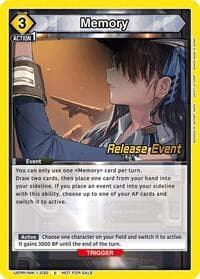 Memory - UE14BT: GODDESS OF VICTORY: NIKKE Release Event Cards - Union Arena card