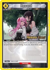 Reward - UE14BT: GODDESS OF VICTORY: NIKKE Release Event Cards - Union Arena card