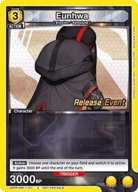 Eunhwa - UE14BT: GODDESS OF VICTORY: NIKKE Release Event Cards - Union Arena card