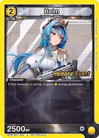 Helm - UE14BT: GODDESS OF VICTORY: NIKKE Release Event Cards - Union Arena card