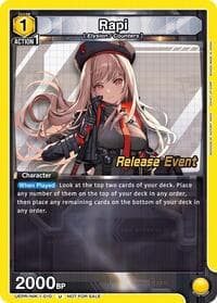 Rapi (010) - UE14BT: GODDESS OF VICTORY: NIKKE Release Event Cards - Union Arena card