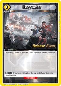 Encounter (029) - UE14BT: GODDESS OF VICTORY: NIKKE Release Event Cards - Union Arena card