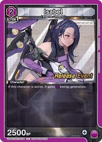 Isabel (038) - UE14BT: GODDESS OF VICTORY: NIKKE Release Event Cards - Union Arena card