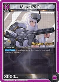 Snow White (054) - UE14BT: GODDESS OF VICTORY: NIKKE Release Event Cards - Union Arena card