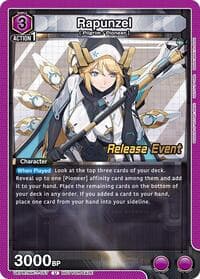 Rapunzel (057) - UE14BT: GODDESS OF VICTORY: NIKKE Release Event Cards - Union Arena card