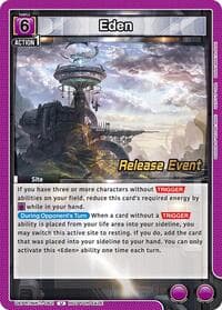 Eden - UE14BT: GODDESS OF VICTORY: NIKKE Release Event Cards - Union Arena card