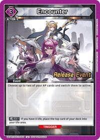 Encounter (063) - UE14BT: GODDESS OF VICTORY: NIKKE Release Event Cards - Union Arena card