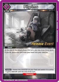Pilgrims - UE14BT: GODDESS OF VICTORY: NIKKE Release Event Cards - Union Arena card