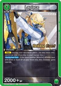 Laplace (091) - UE14BT: GODDESS OF VICTORY: NIKKE Release Event Cards - Union Arena card