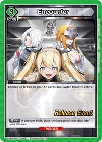 Encounter (098) - UE14BT: GODDESS OF VICTORY: NIKKE Release Event Cards - Union Arena card