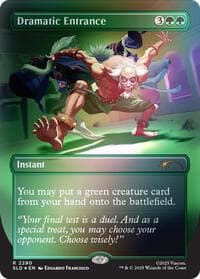 Dramatic Entrance (Rainbow Foil) - Secret Lair Drop Series - Magic: The Gathering card