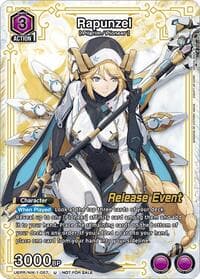 Rapunzel (Release Event Participation) - UE14BT: GODDESS OF VICTORY: NIKKE Release Event Cards - Union Arena card