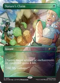 Nature's Claim (Rainbow Foil) - Secret Lair Drop Series - Magic: The Gathering card