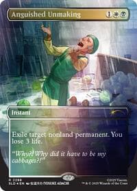 Anguished Unmaking (2298) (Rainbow Foil) - Secret Lair Drop Series - Magic: The Gathering card