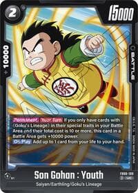 Son Gohan : Youth - FB08-109 - Saiyan's Pride - Dragon Ball Super: Fusion World card