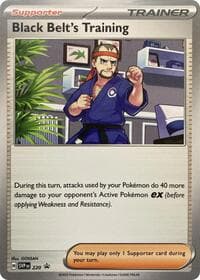 Black Belt's Training - 220 - SV: Scarlet & Violet Promo Cards - Pokemon card