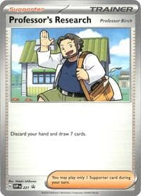 Professor's Research [Professor Birch] - 221 - SV: Scarlet & Violet Promo Cards - Pokemon card
