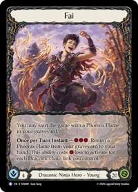 Fai - Silver Age Chapter 1 - Flesh and Blood TCG card