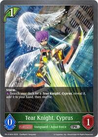 Tear Knight, Cyprus - PR-319 - Shadowverse: Evolve Promo Cards - Shadowverse: Evolve card
