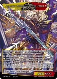 Nomadic Swordsman King, Gilgamesh // Gilgamesh, Swordsman of the Twelve Swords - Journey to Ravidra - Force of Will card