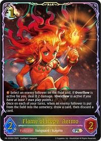 Flame of Hope, Aermo - PR-333 - Shadowverse: Evolve Promo Cards - Shadowverse: Evolve card
